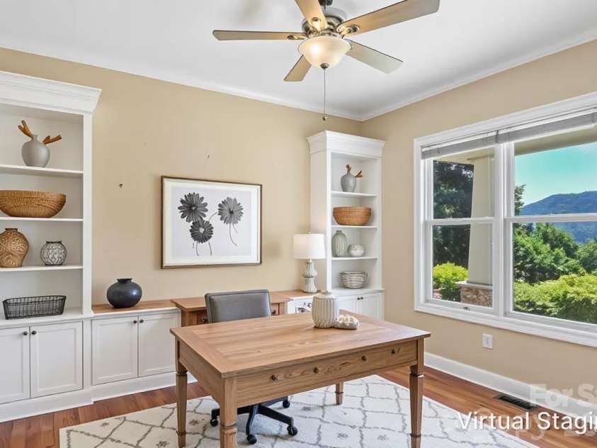 959 Silverglen Way, Hendersonville, NC 28792.  MLS# CAR4397996, YatesRealty ID 21071. Office virtually staged