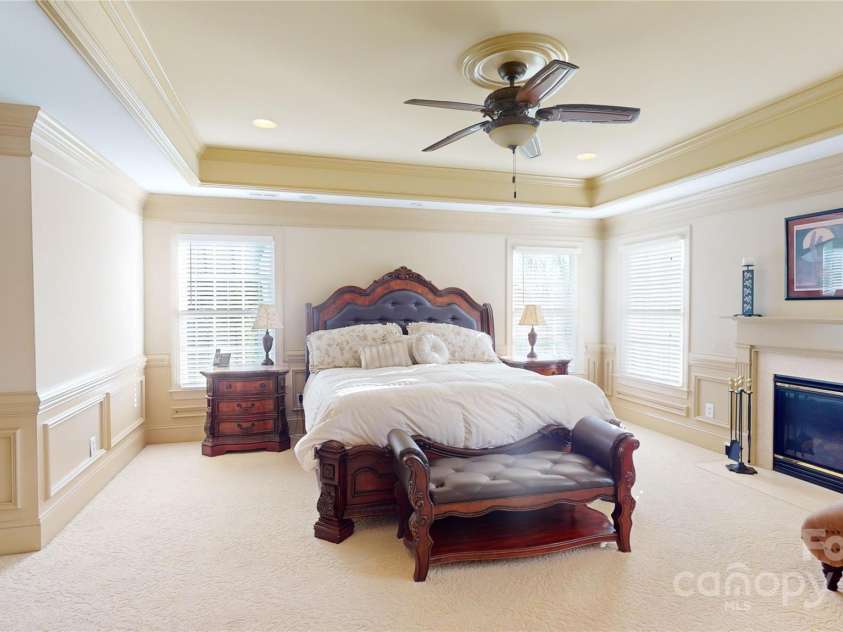 708 RidgeLake Drive, Weddington, NC 28104.  MLS# CAR4240805, YatesRealty ID 21081. 2nd floor Primary bedroom