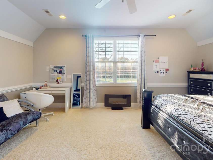 708 RidgeLake Drive, Weddington, NC 28104.  MLS# CAR4240805, YatesRealty ID 21081. 2nd floor Rec Room with attached private bath also can be used for a bedroom as shown.