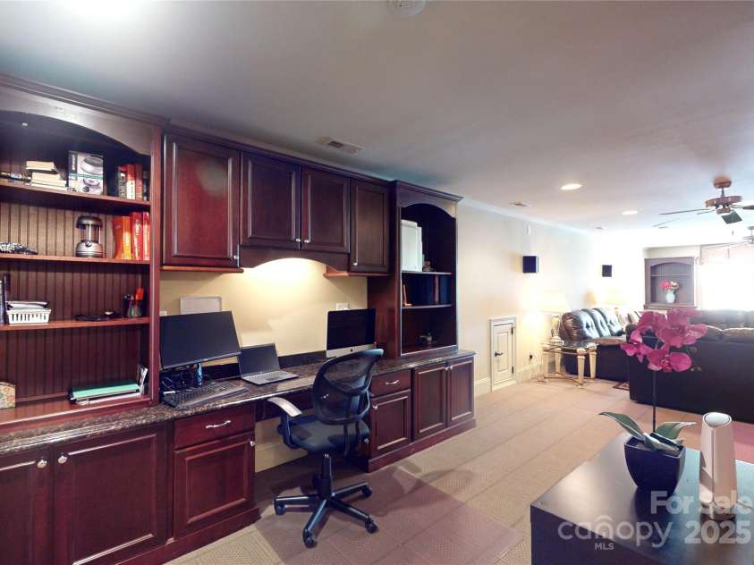 708 RidgeLake Drive, Weddington, NC 28104.  MLS# CAR4240805, YatesRealty ID 21081. 3rd Floor- desk built in