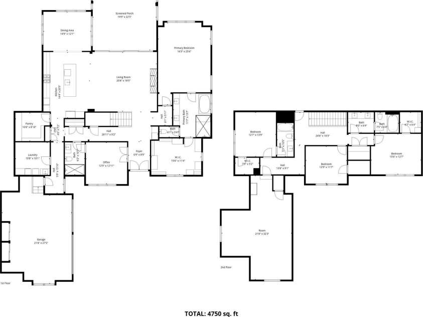 1124 Mesa Way, Marvin, NC 28173.  MLS# CAR4371986, YatesRealty ID 21082. Floorplan
