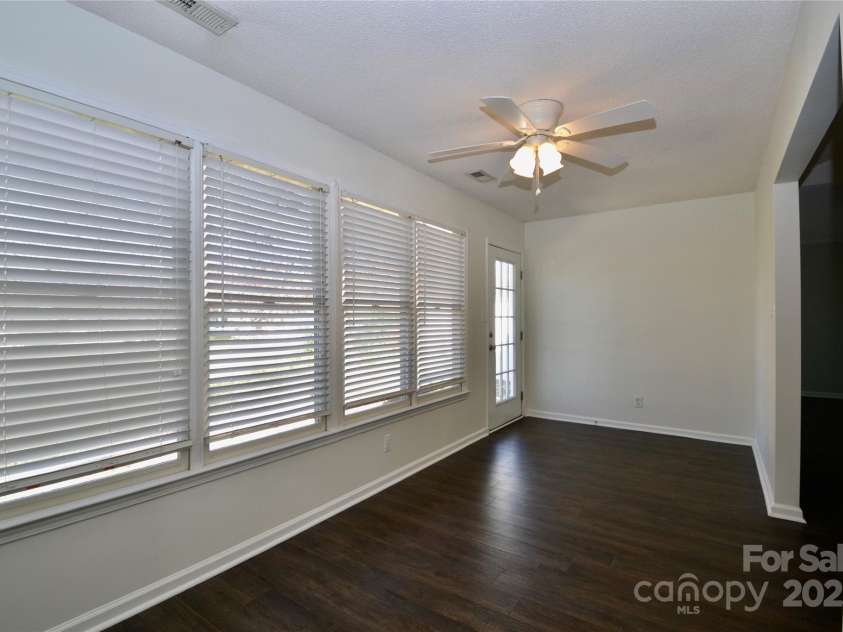 413 Hidden Creek Circle, Salisbury, NC 28147.  MLS# CAR4317143, YatesRealty ID 2109. Sunroom overlooking pond