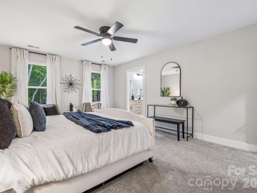 315 Mainsail Road, Salisbury, NC 28146.  MLS# CAR4343117, YatesRealty ID 21092. Primary Bedroom