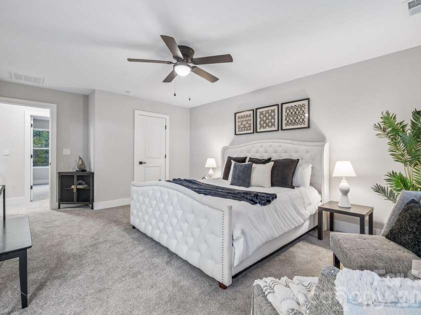 315 Mainsail Road, Salisbury, NC 28146.  MLS# CAR4343117, YatesRealty ID 21092. Primary Bedroom