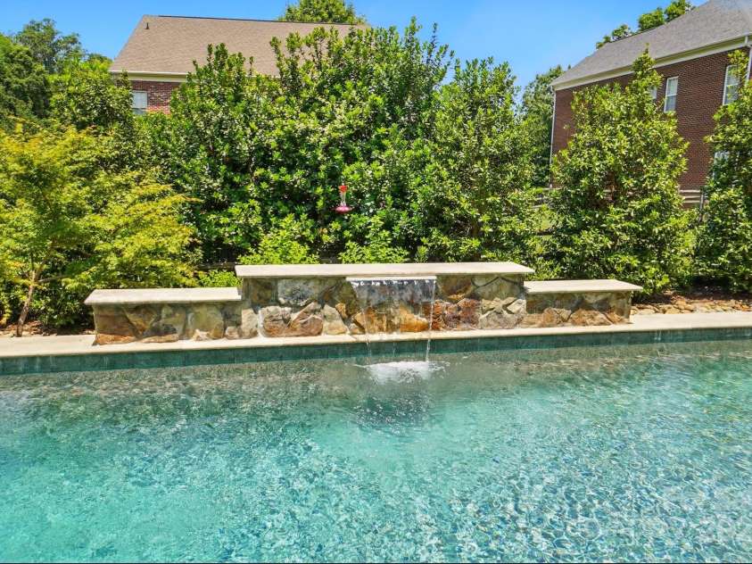 7903 Tottenham Court, Waxhaw, NC 28173.  MLS# CAR4270692, YatesRealty ID 21096. Beautiful Waterfall