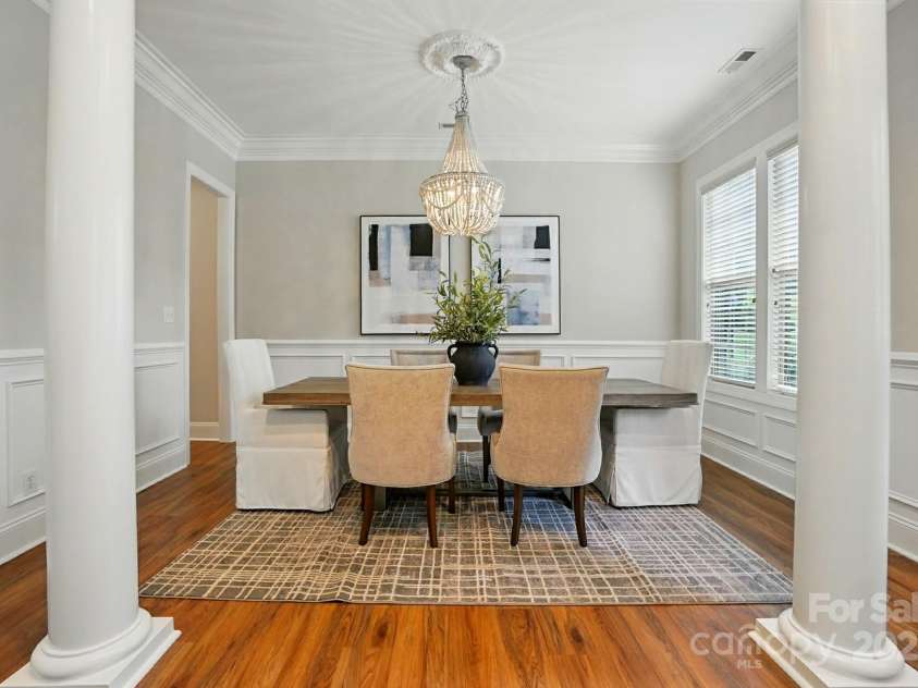 7903 Tottenham Court, Waxhaw, NC 28173.  MLS# CAR4270692, YatesRealty ID 21096. Formal Dining Room