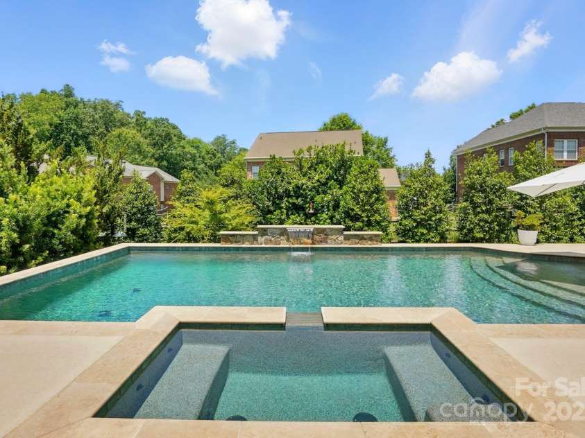 7903 Tottenham Court, Waxhaw, NC 28173.  MLS# CAR4270692, YatesRealty ID 21096. Pool and hot tub installed in 2021