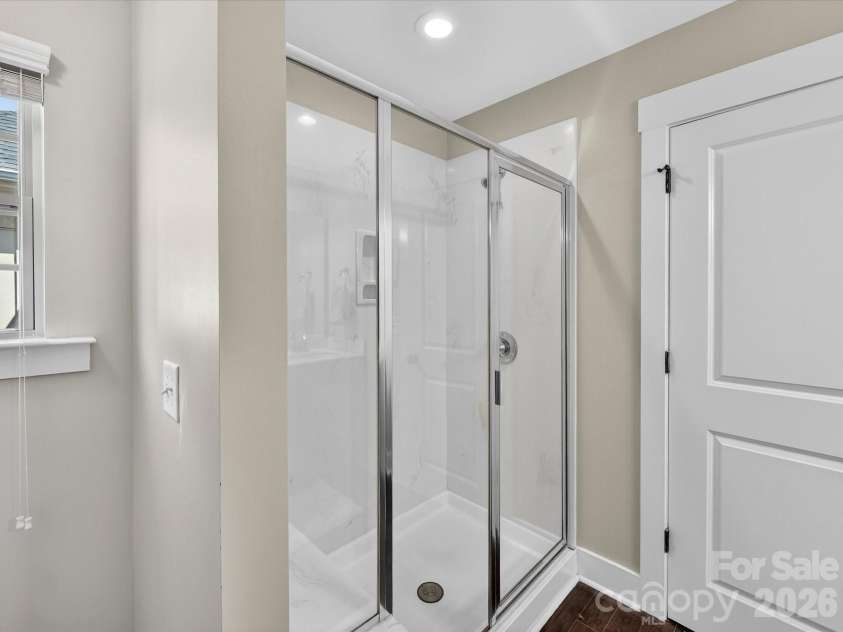 2718 Tranquil Oak Place, Charlotte, NC 28206.  MLS# CAR4362826, YatesRealty ID 21098. Primary bathroom with shower