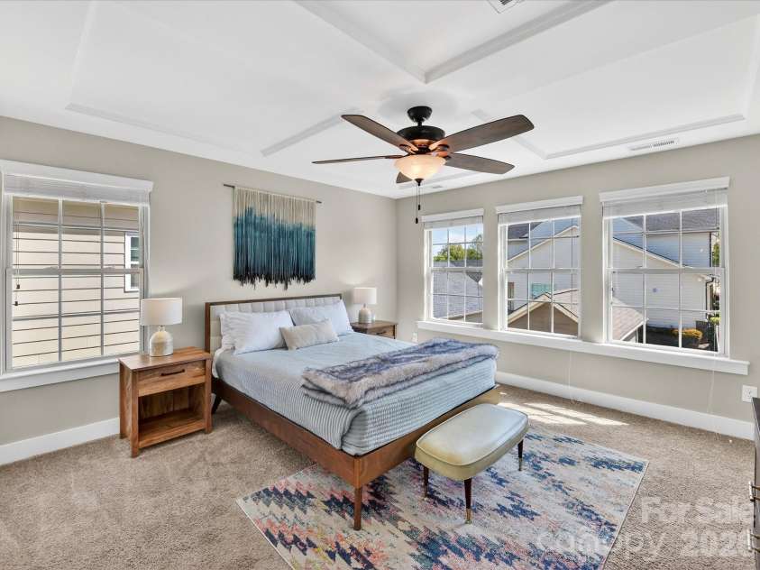 2718 Tranquil Oak Place, Charlotte, NC 28206.  MLS# CAR4362826, YatesRealty ID 21098. Primary bedroom