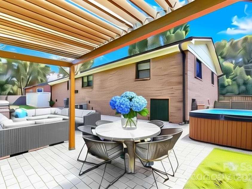 2323 Brookwood Road, Lincolnton, NC 28092.  MLS# CAR4267880, YatesRealty ID 21101. Virtually Staged