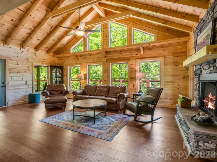 194 Summer Morning Court, Lake Lure, NC 28746.  MLS# CAR4373773, YatesRealty ID 21102. 