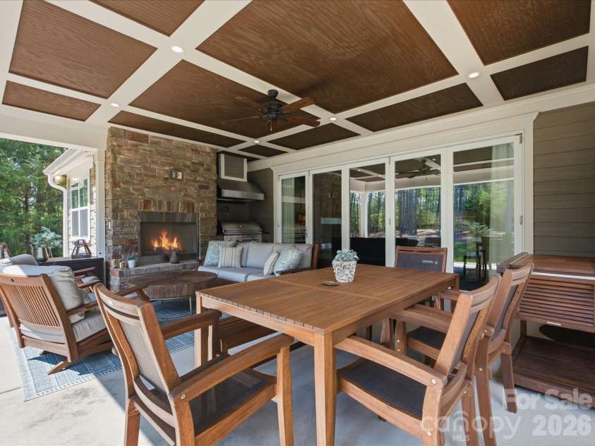 3097 Sherman Drive, Lancaster, SC 29720.  MLS# CAR4366322, YatesRealty ID 21103. And opening the folding doors while entertaining