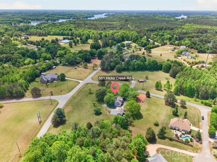 581 Hicks Creek Road, Troutman, NC 28166.  MLS# CAR4378036, YatesRealty ID 21108. 
