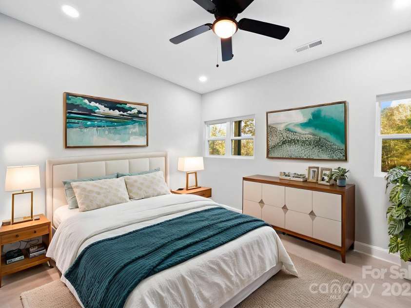 400 El Bethel Road, Kings Mountain, NC 28086.  MLS# CAR4315708, YatesRealty ID 2111. Primary Bedroom (virtual staged)