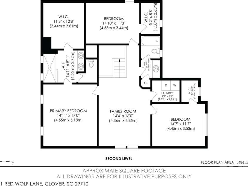 531 Red Wolf Lane, Clover, SC 29710.  MLS# CAR4224880, YatesRealty ID 2111. 