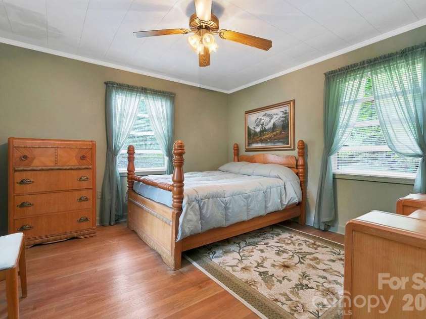 520 Blythe Road, Pisgah Forest, NC 28768.  MLS# CAR4370794, YatesRealty ID 21111. Bedroom 2