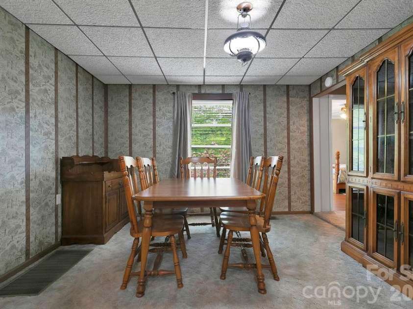 520 Blythe Road, Pisgah Forest, NC 28768.  MLS# CAR4370794, YatesRealty ID 21111. Dining Room