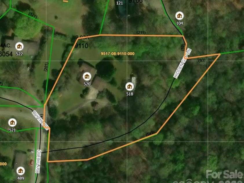 520 Blythe Road, Pisgah Forest, NC 28768.  MLS# CAR4370794, YatesRealty ID 21111. Portion Being Sold