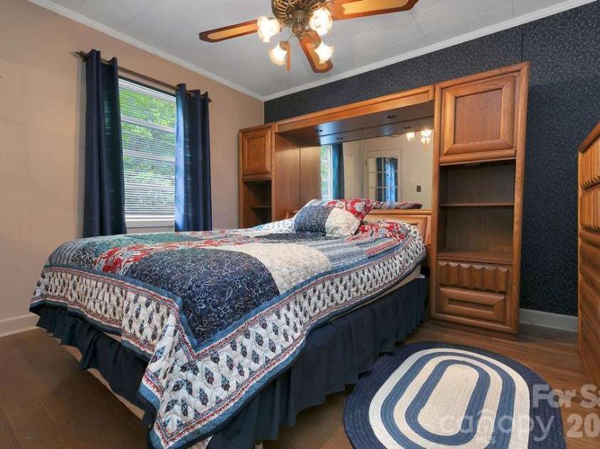 520 Blythe Road, Pisgah Forest, NC 28768.  MLS# CAR4370794, YatesRealty ID 21111. Primary Bedroom