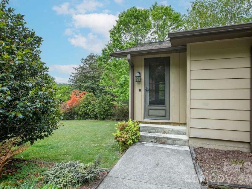 520 Blythe Road, Pisgah Forest, NC 28768.  MLS# CAR4370794, YatesRealty ID 21111. Side Entrance