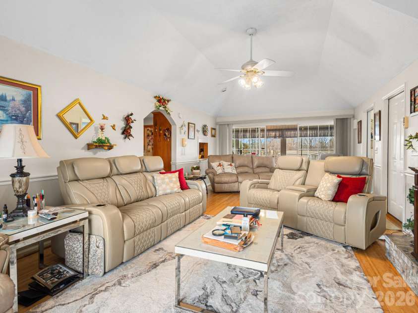 727 Jenkins Valley Road, Alexander, NC 28701.  MLS# CAR4357039, YatesRealty ID 21116. Another view of den