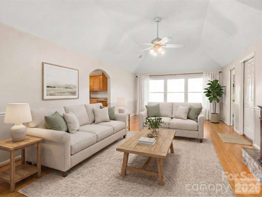 727 Jenkins Valley Road, Alexander, NC 28701.  MLS# CAR4357039, YatesRealty ID 21116. Staged