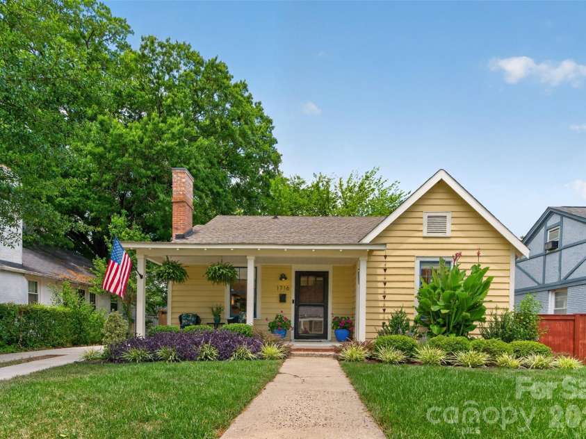 1716 Merriman Avenue, Charlotte, NC 28203.  MLS# CAR4406449, YatesRealty ID 21119. 