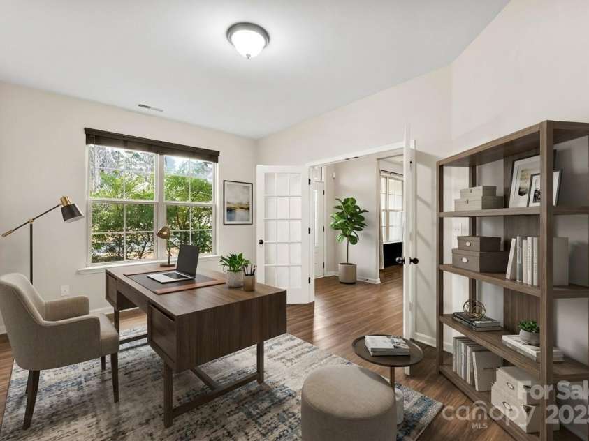 858 Oak Manor Drive, Concord, NC 28025.  MLS# CAR4332430, YatesRealty ID 21121. Office virtually staged