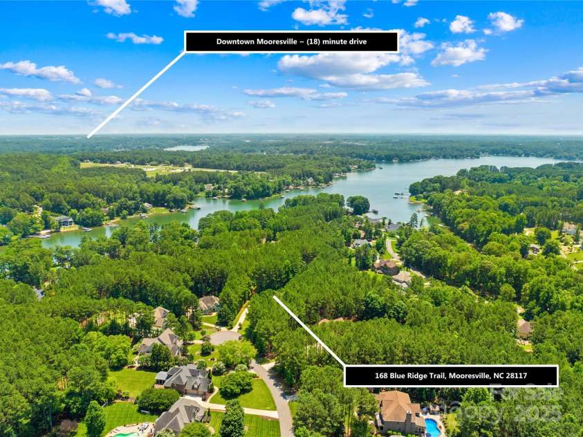 168 Blue Ridge Trail, Mooresville, NC 28117.  MLS# CAR4270259, YatesRealty ID 21127. 
