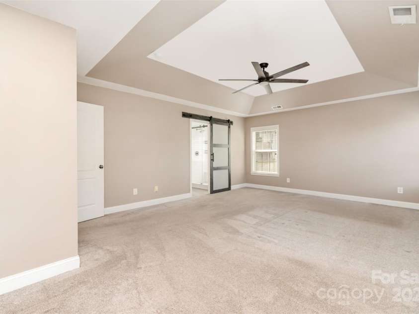11109 Amur Court, Charlotte, NC 28262.  MLS# CAR4254814, YatesRealty ID 21128. Primary Bedroom