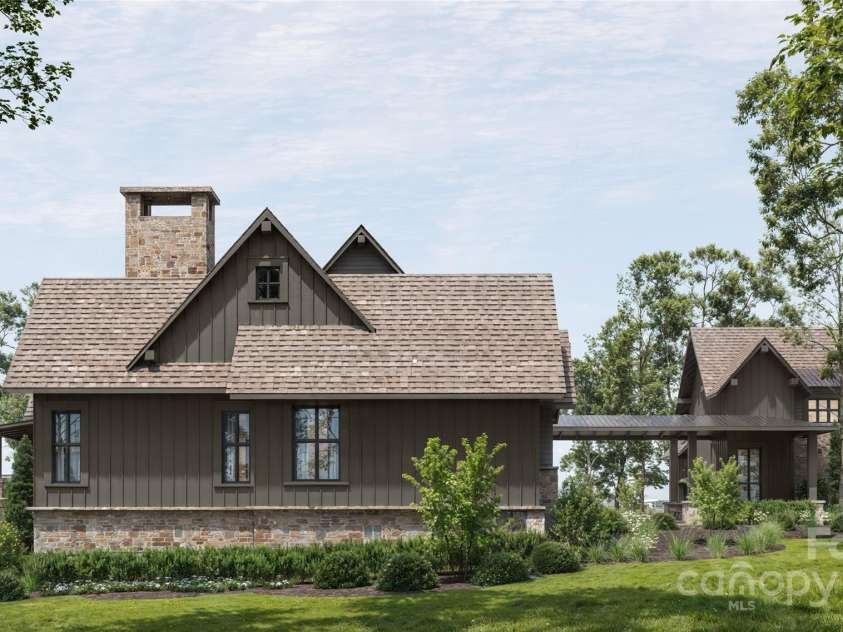 644 Walnut Valley Parkway, Arden, NC 28704.  MLS# CAR4327022, YatesRealty ID 2113. Left Side Elevation Rendering