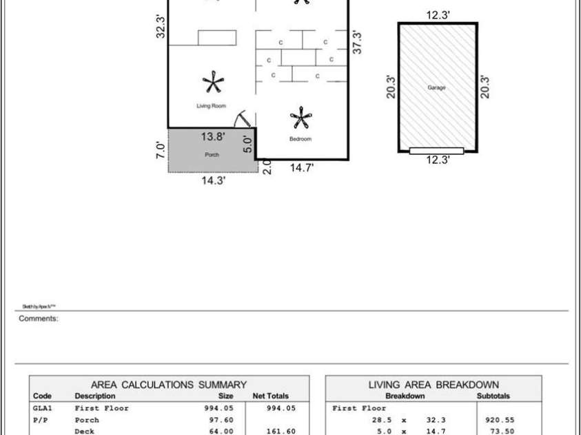 358 Woodlawn Avenue, Cramerton, NC 28032.  MLS# CAR4365227, YatesRealty ID 21134. Floor plan