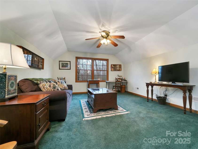 144 Panther Gap Road, Brevard, NC 28712.  MLS# CAR4240689, YatesRealty ID 21141. Upstairs large family room