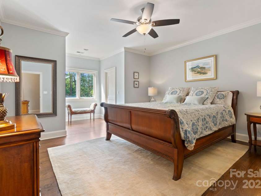 167 Quaker Road, Mooresville, NC 28117.  MLS# CAR4261192, YatesRealty ID 21144. 4th bedroom with view of 6th fairway