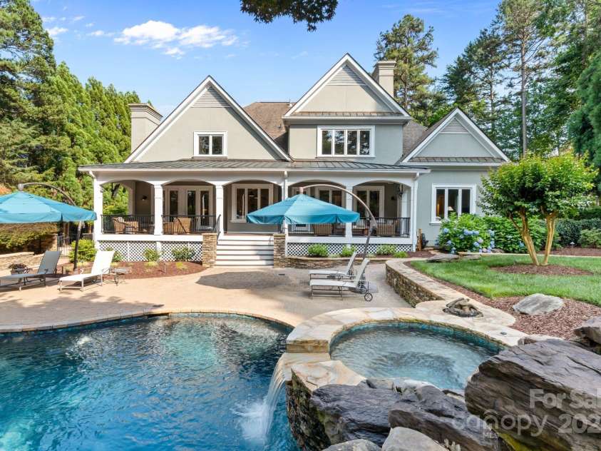 167 Quaker Road, Mooresville, NC 28117.  MLS# CAR4261192, YatesRealty ID 21144. A true outdoor oasis awaits.