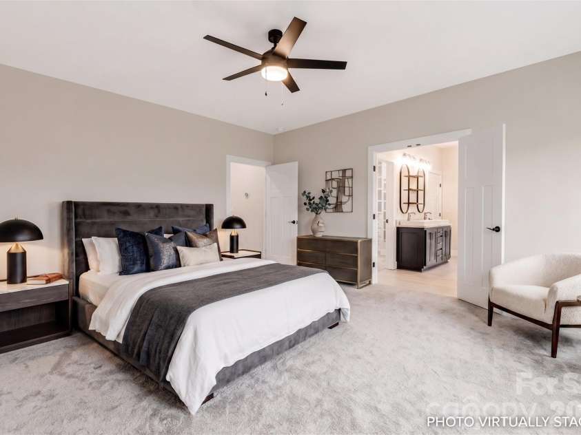 17 Baxter Woods Lane, Candler, NC 28715.  MLS# CAR4370990, YatesRealty ID 21147. Primary Bedroom - upper level