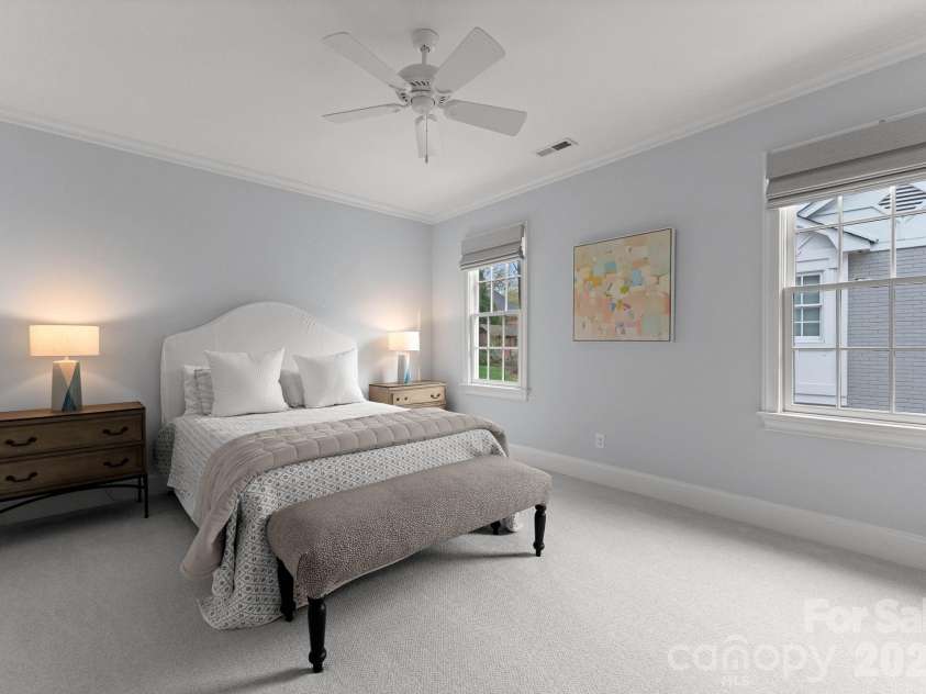 1843 Maryland Avenue, Charlotte, NC 28209.  MLS# CAR4363268, YatesRealty ID 21149. Bedroom #4