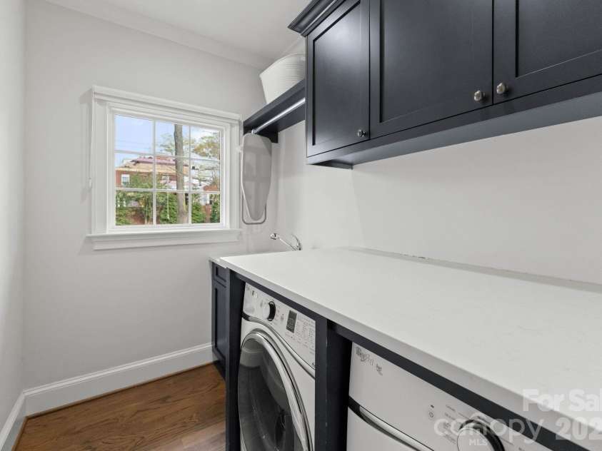 1843 Maryland Avenue, Charlotte, NC 28209.  MLS# CAR4363268, YatesRealty ID 21149. Laundry Upper Level