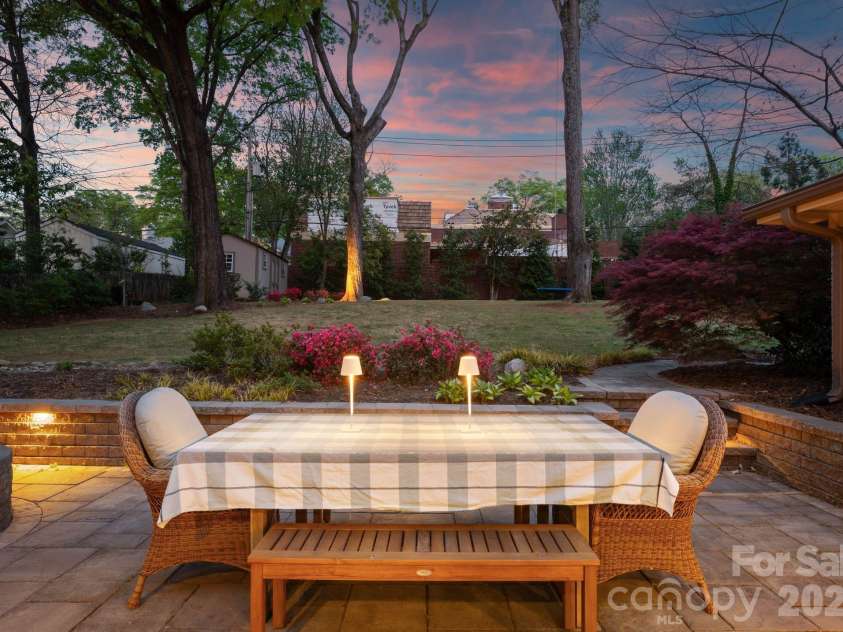1843 Maryland Avenue, Charlotte, NC 28209.  MLS# CAR4363268, YatesRealty ID 21149. Patio