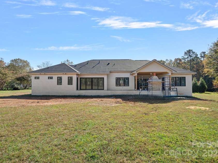 5039 Eliza Long Wilkie Drive, Huntersville, NC 28078.  MLS# CAR4240694, YatesRealty ID 21152. In construction- Rear elevation