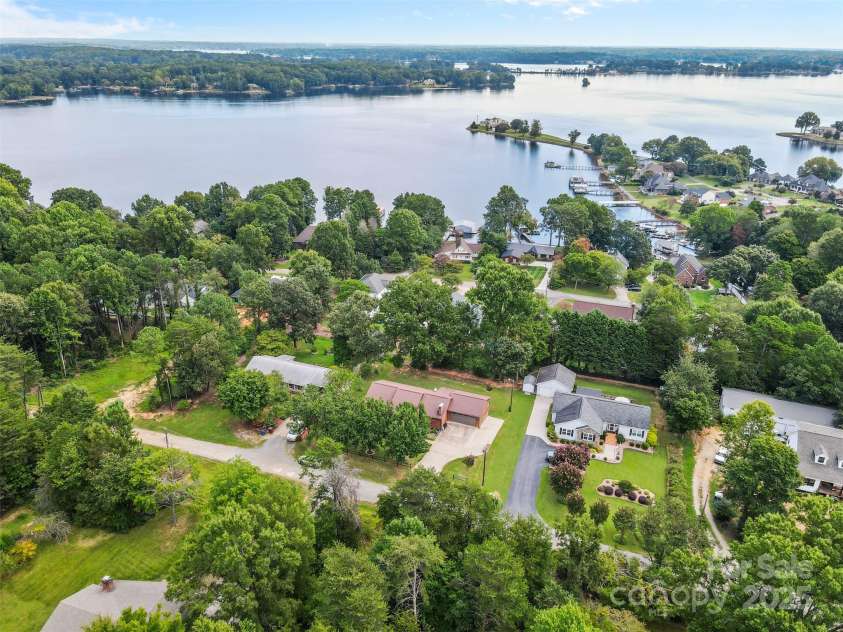 4920 Surfwood Drive, Sherrills Ford, NC 28673.  MLS# CAR4297659, YatesRealty ID 21158. Aerial View
