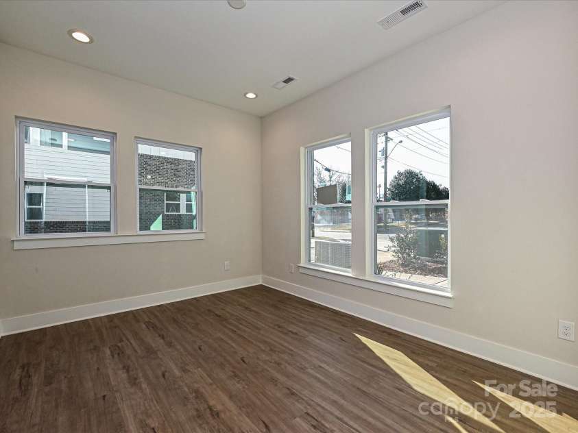 1219 34th Street, Charlotte, NC 28205.  MLS# CAR4139010, YatesRealty ID 21163. 1st Floor Bedroom 3