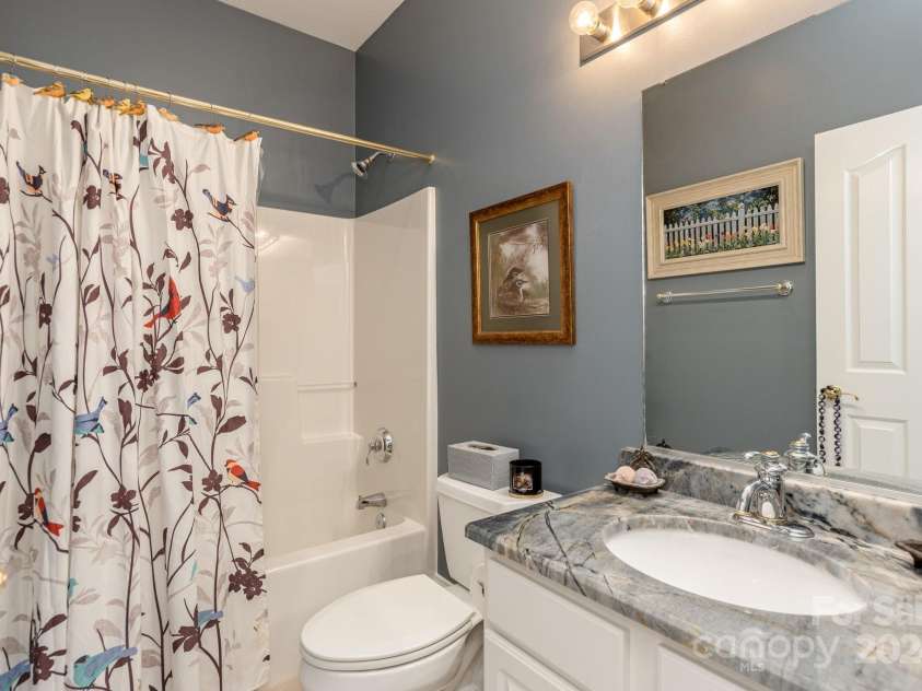 109 Trumpet Lane, Asheville, NC 28803.  MLS# CAR4141023, YatesRealty ID 21168. Guest Bath-Lower Level
