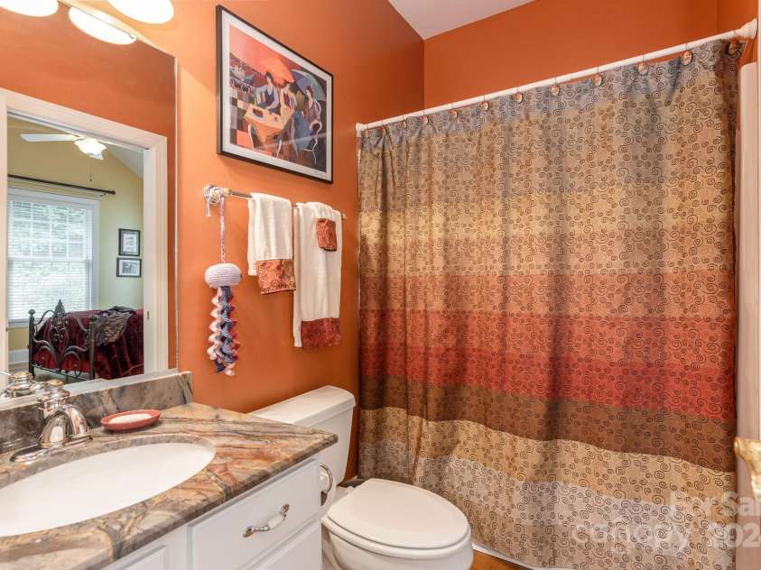 109 Trumpet Lane, Asheville, NC 28803.  MLS# CAR4141023, YatesRealty ID 21168. Guest Bath-Main Level