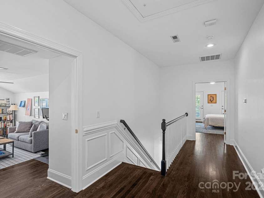 202 Caldwell Lane, Davidson, NC 28036.  MLS# CAR4269937, YatesRealty ID 21169. Recently new hardwood floors upstairs