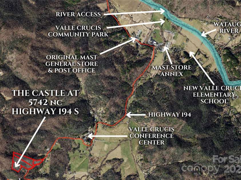 5742 NC Highway 194 None, Banner Elk, NC 28604.  MLS# CAR4309269, YatesRealty ID 2117. 