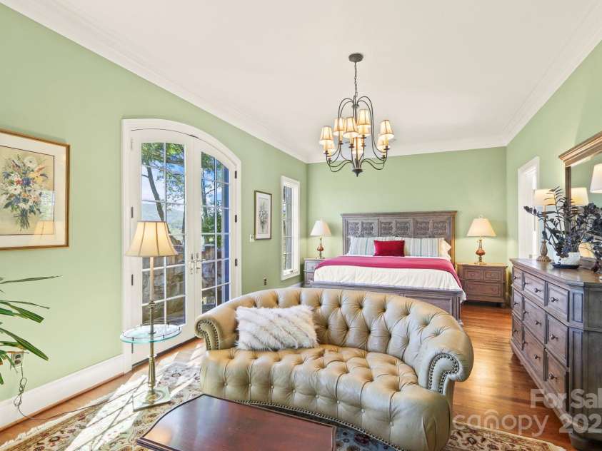 5742 NC Highway 194 None, Banner Elk, NC 28604.  MLS# CAR4309269, YatesRealty ID 2117. Second-level suite 2 with private stone balcony