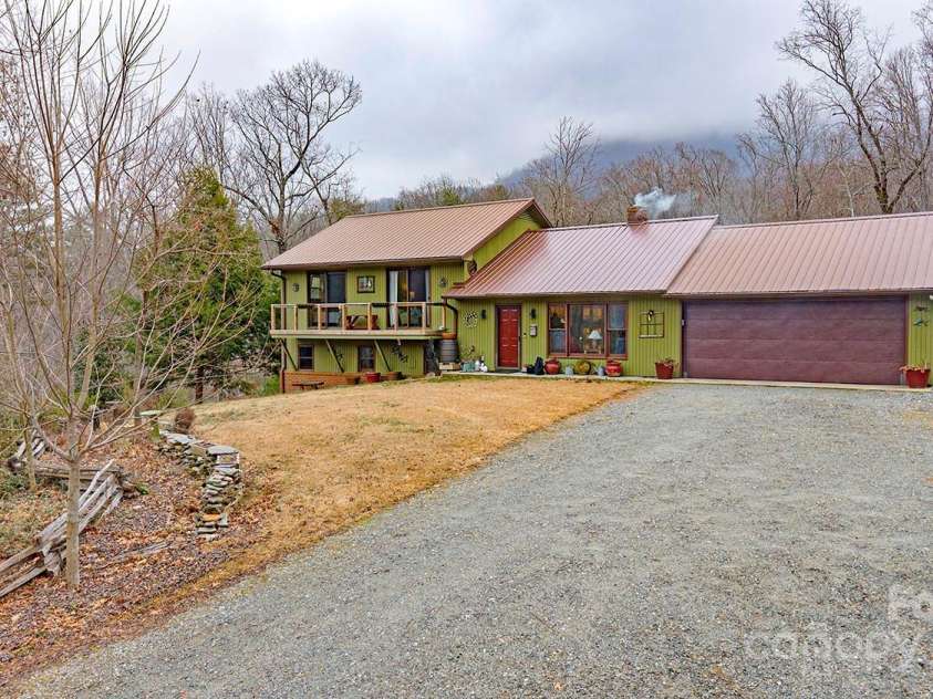 9374 Holbert Cove Road, Saluda, NC 28773.  MLS# CAR4227535, YatesRealty ID 2117. Front view
