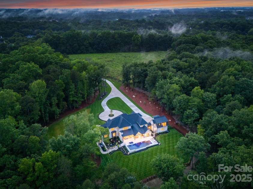 15037 June Washam Road, Davidson, NC 28036.  MLS# CAR4268834, YatesRealty ID 21172. Aerial