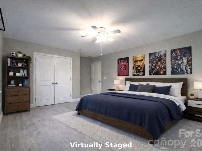 4243 Island Fox Lane, Denver, NC 28037.  MLS# CAR4354907, YatesRealty ID 21175. Virtually Staged Bedroom on Upper Level